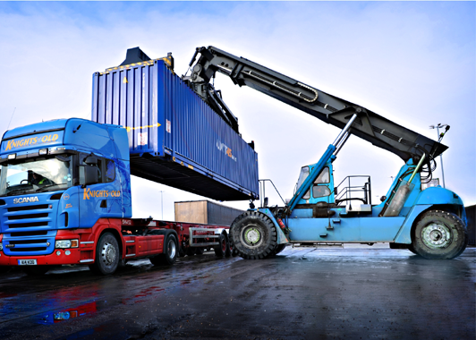 container transport services in india